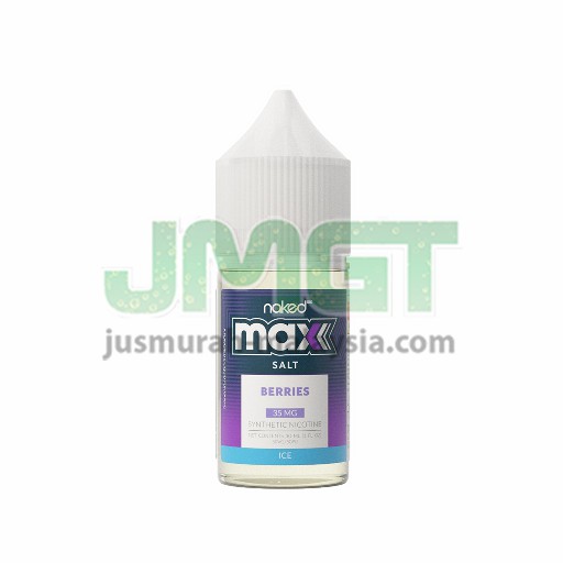 Naked 100 Max Salt Berries Ice Synthetic Vape Liquid Malaysia