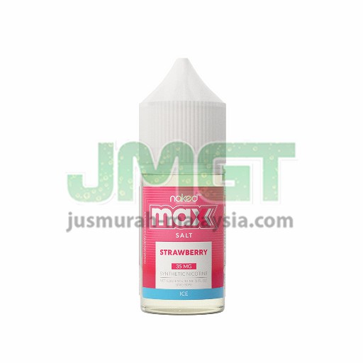 Naked 100 Max Salt Strawberry Ice Synthetic Jus Vape Malaysia