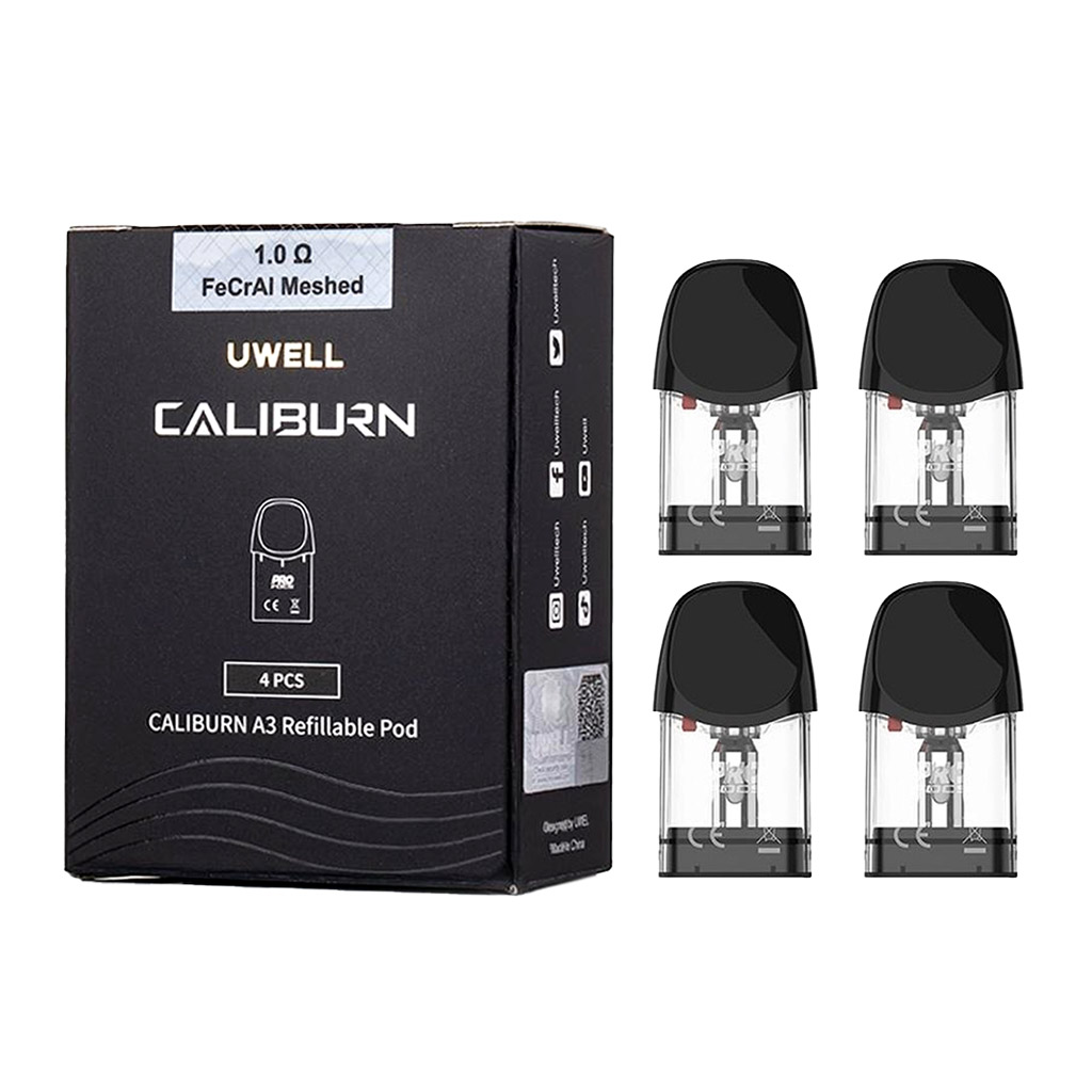 Uwell - Caliburn A3 & A3S Refillable Pod - Vape Device Malaysia